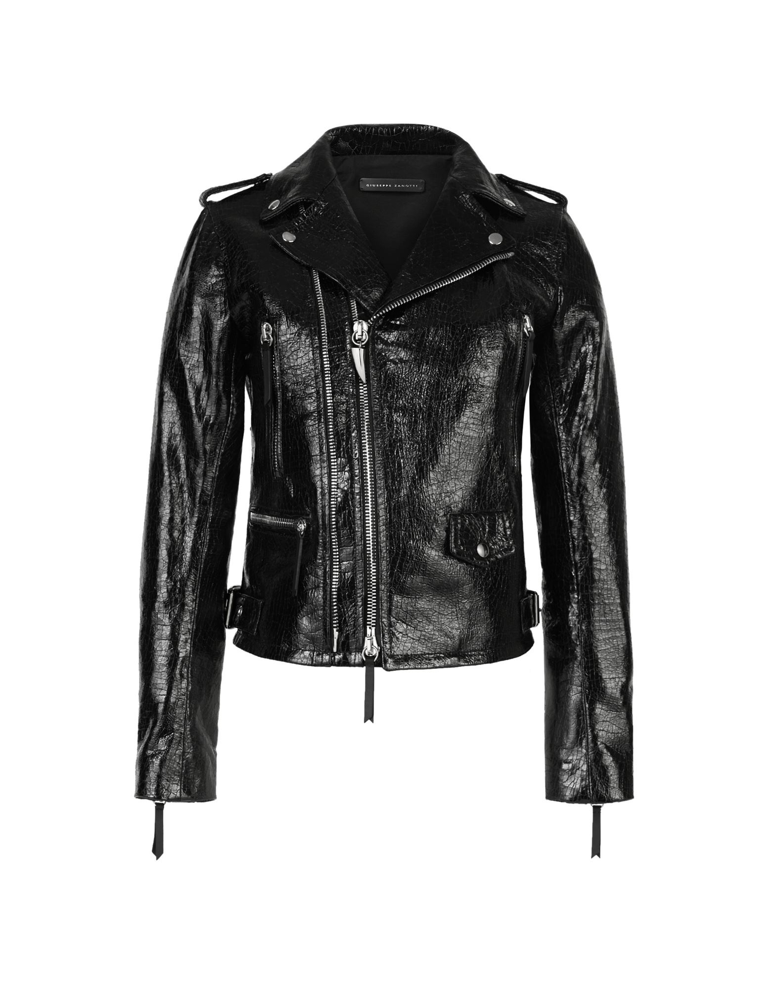 GIUSEPPE ZANOTTI Jacke & Anorak Damen Schwarz von GIUSEPPE ZANOTTI