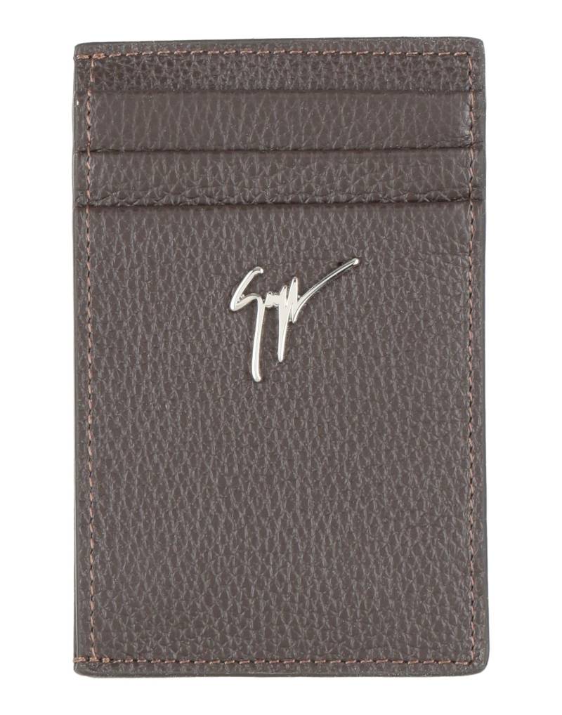 GIUSEPPE ZANOTTI Kartenetui Herren Dunkelbraun von GIUSEPPE ZANOTTI