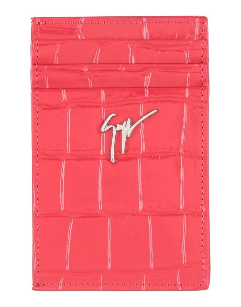 GIUSEPPE ZANOTTI Kartenetui Herren Rot von GIUSEPPE ZANOTTI