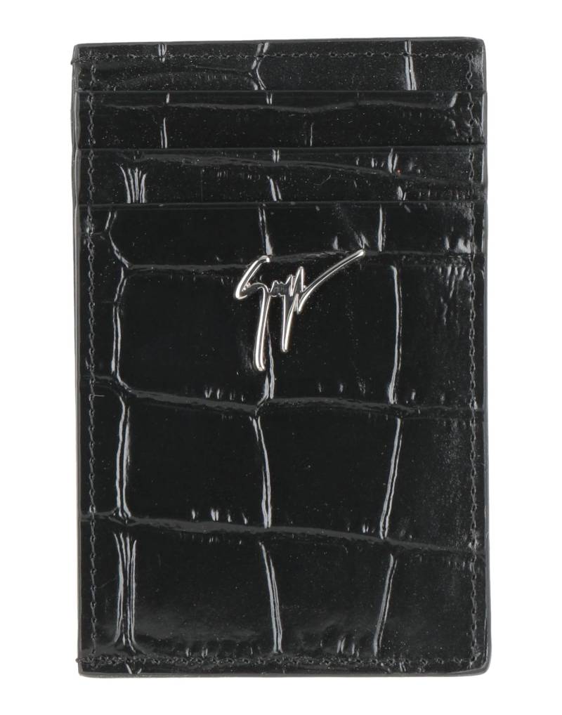 GIUSEPPE ZANOTTI Kartenetui Herren Schwarz von GIUSEPPE ZANOTTI