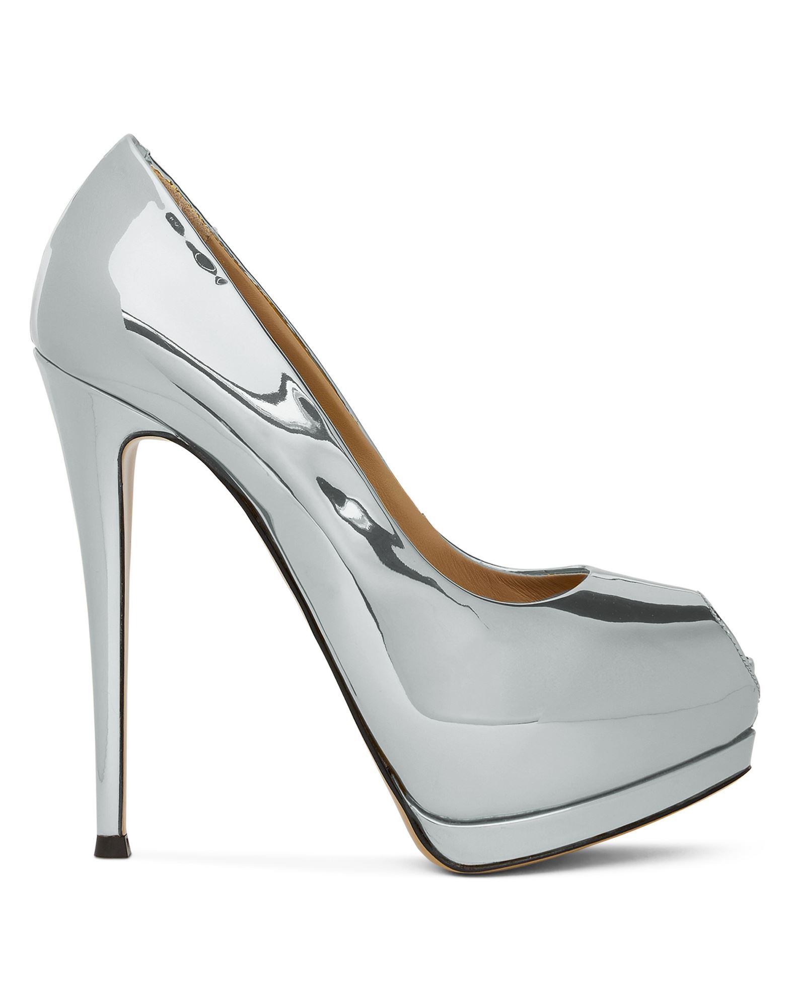 GIUSEPPE ZANOTTI Pumps Damen Silber von GIUSEPPE ZANOTTI