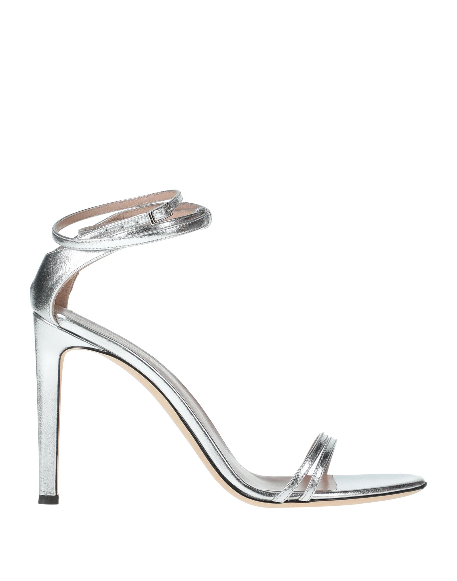 GIUSEPPE ZANOTTI Sandale Damen Silber von GIUSEPPE ZANOTTI