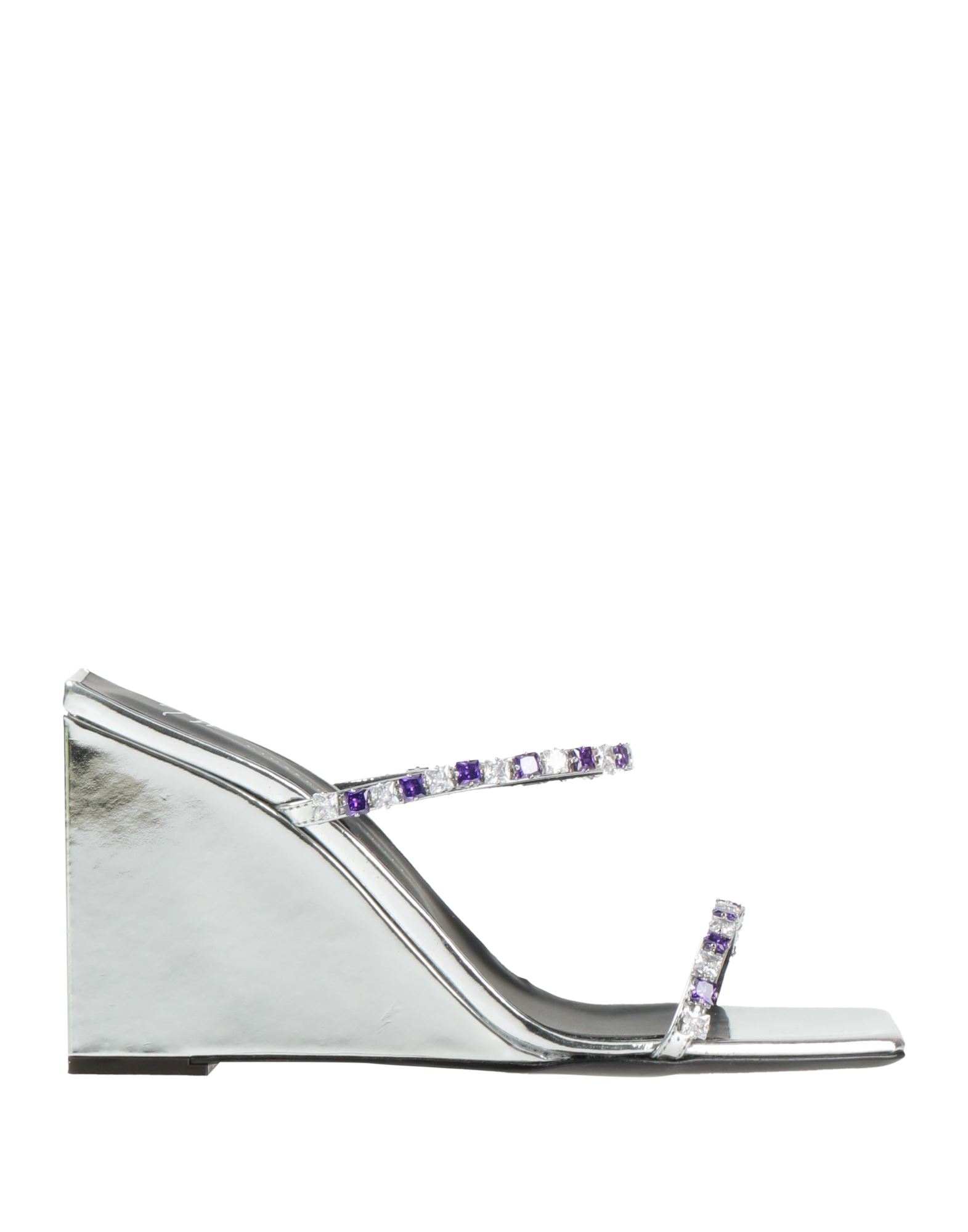 GIUSEPPE ZANOTTI Sandale Damen Silber von GIUSEPPE ZANOTTI