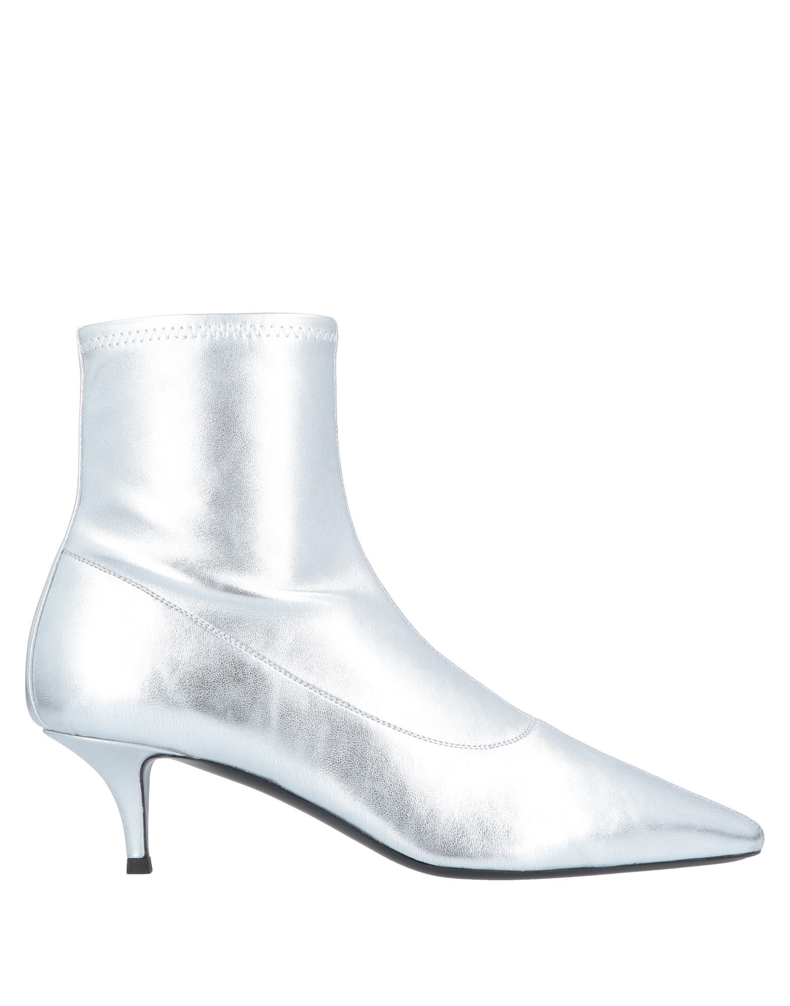 GIUSEPPE ZANOTTI Stiefelette Damen Silber von GIUSEPPE ZANOTTI