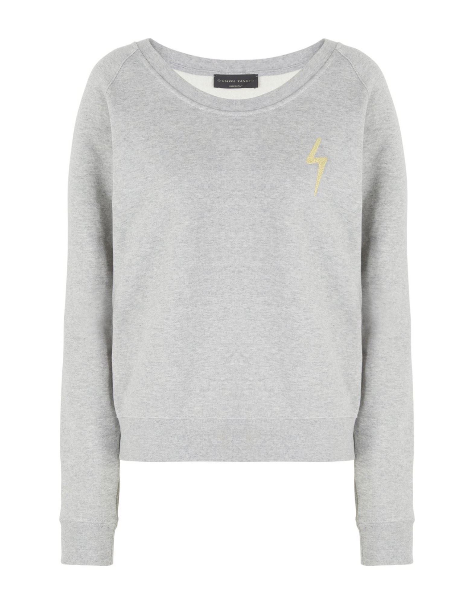 GIUSEPPE ZANOTTI Sweatshirt Damen Grau von GIUSEPPE ZANOTTI