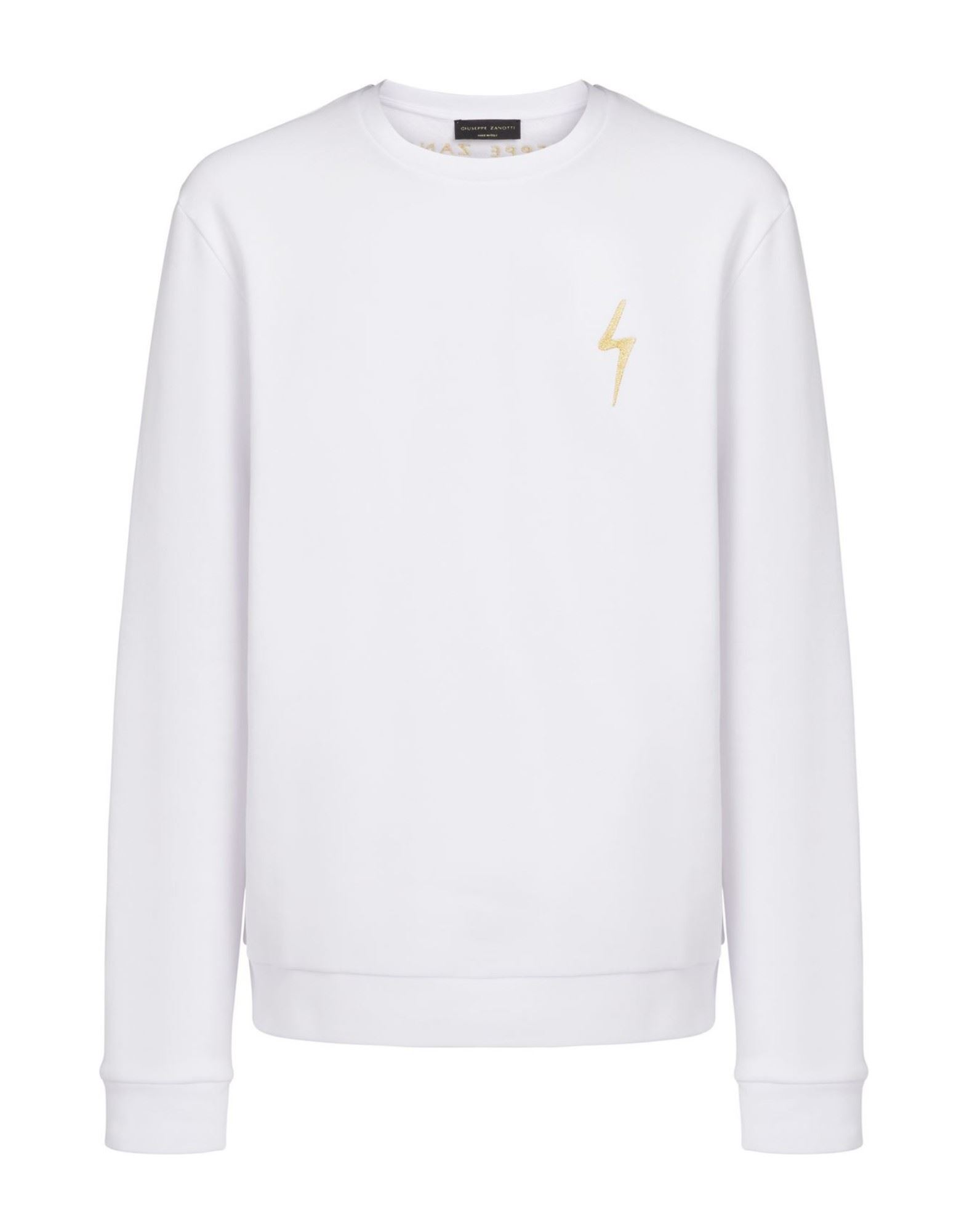 GIUSEPPE ZANOTTI Sweatshirt Herren Weiß von GIUSEPPE ZANOTTI