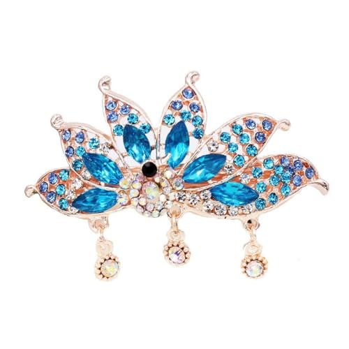 GIVBRO Strass-Haarspangen, Phönix-Form, Kristall-Haarspange, Haar-Accessoire, Haarnadeln für Frauen und Mädchen (#C) von GIVBRO