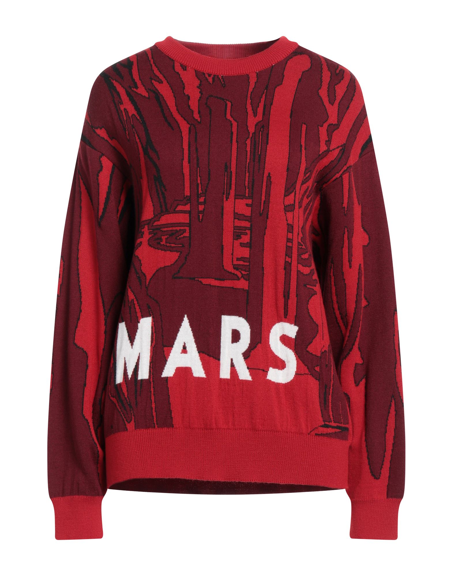 GIVE ME SPACE Pullover Damen Rot von GIVE ME SPACE