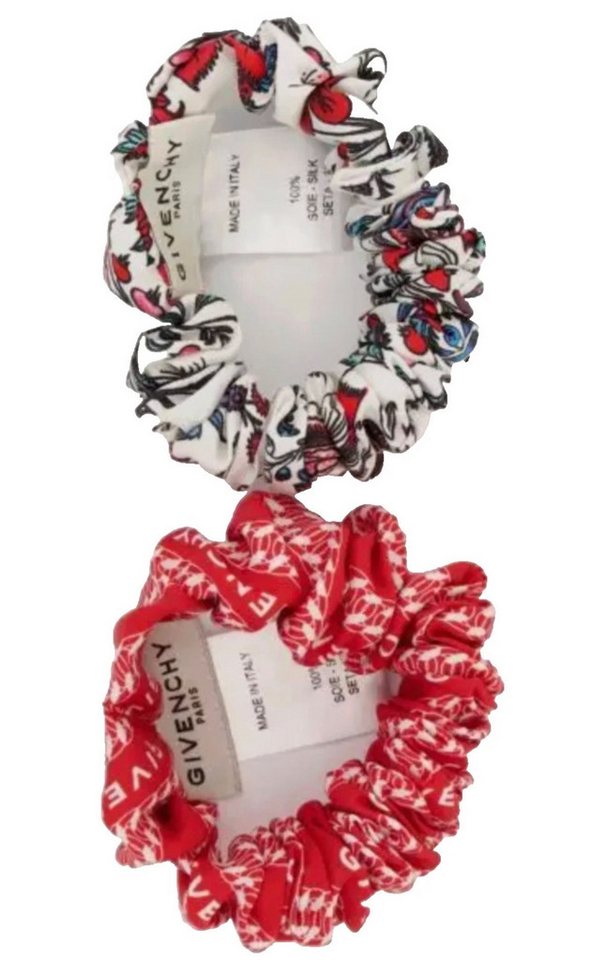 GIVENCHY Haarband Scrunchie Set 2-teilig Haar Band 100% Seide Made in Italy, Glatter Seidensatin mit luxuriösem Glanz von GIVENCHY