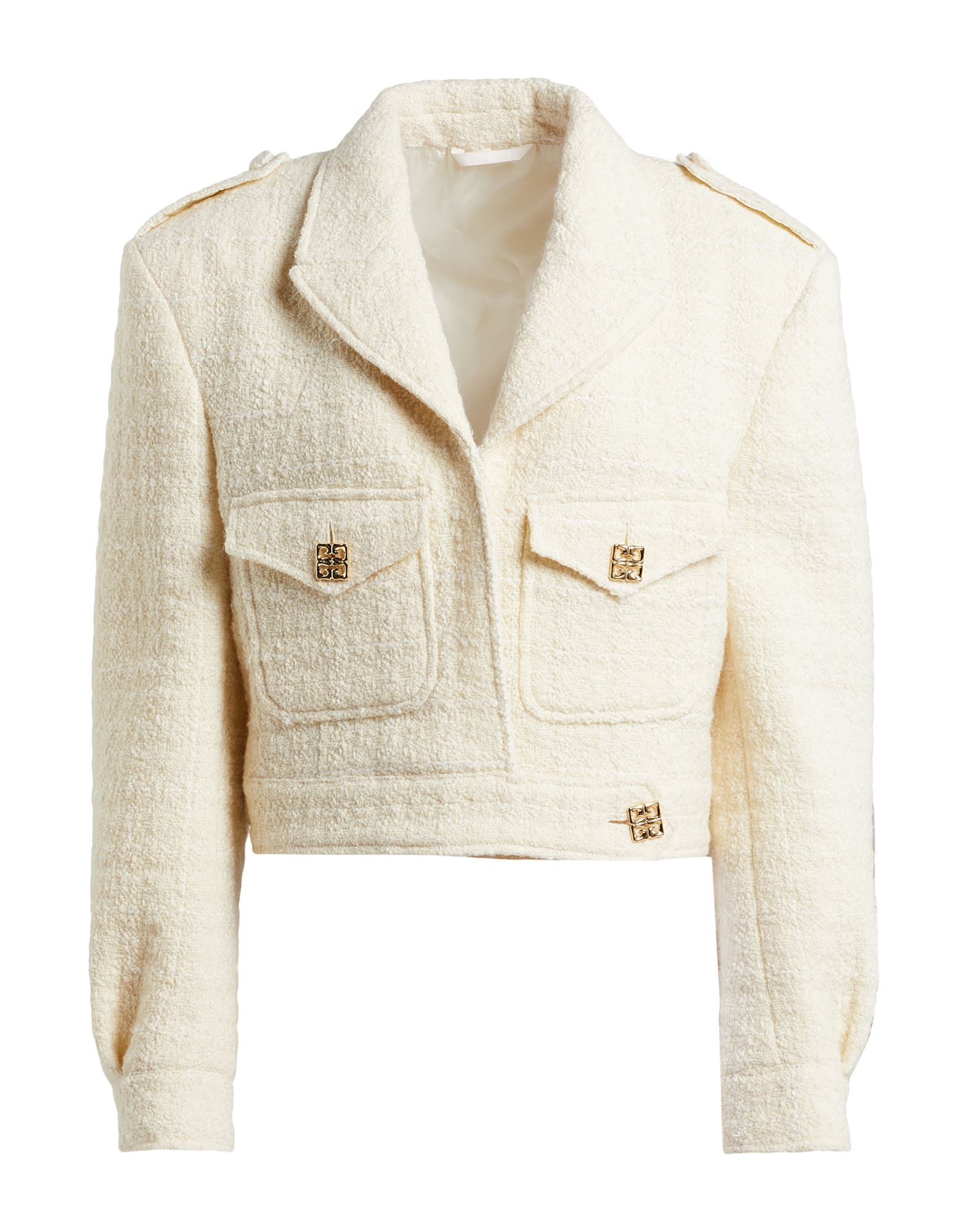 GIVENCHY Jacke & Anorak Damen Cremeweiß GIVENCHY Jacke & Anorak Damen Cremeweiß von GIVENCHY