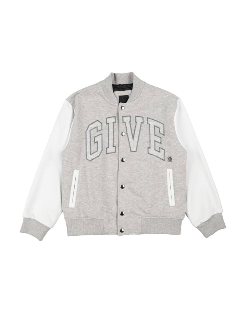 GIVENCHY Jacke & Anorak Kinder Hellgrau GIVENCHY Jacke & Anorak Kinder Hellgrau von GIVENCHY