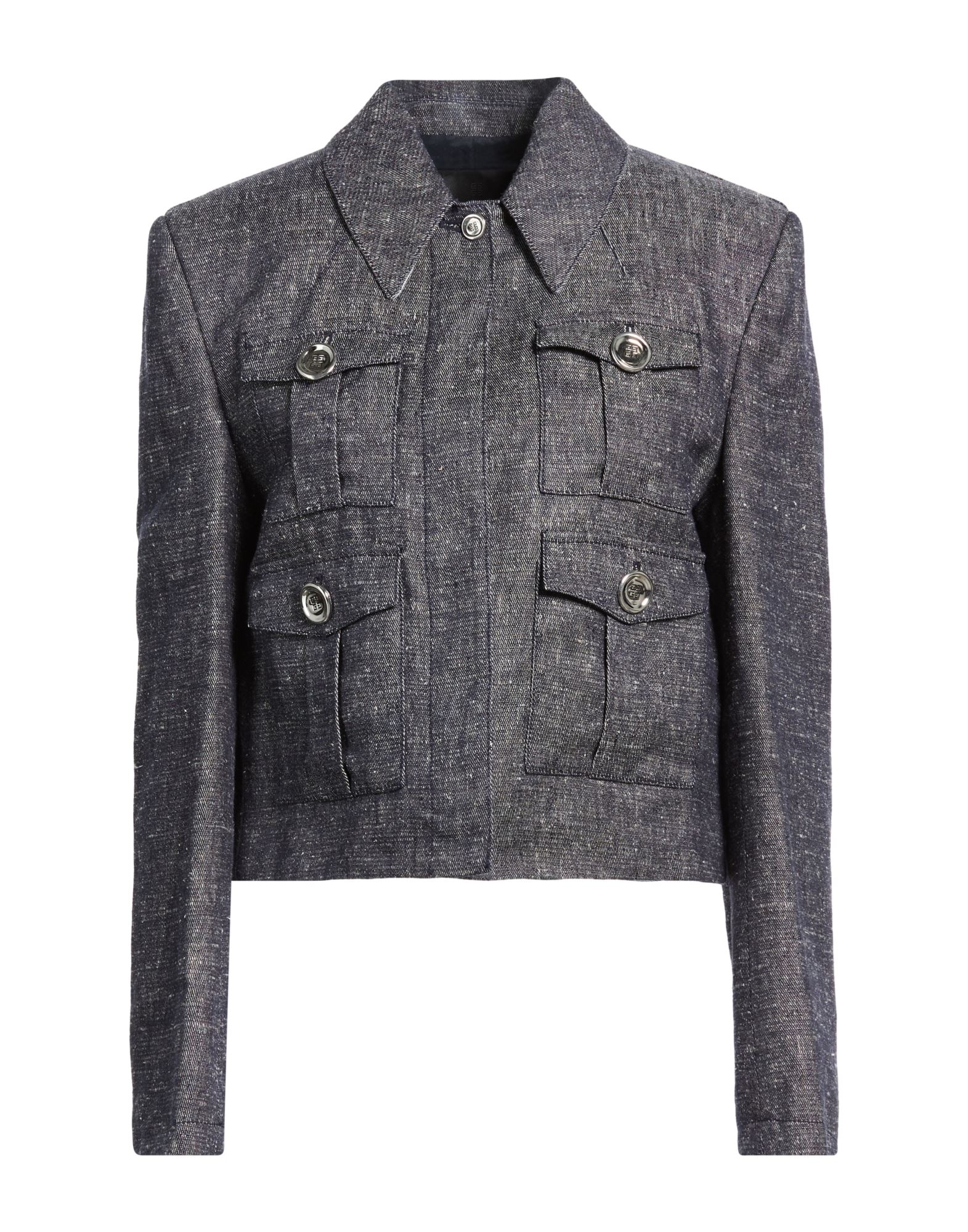 GIVENCHY Jeansjacke/-mantel Damen Blau von GIVENCHY
