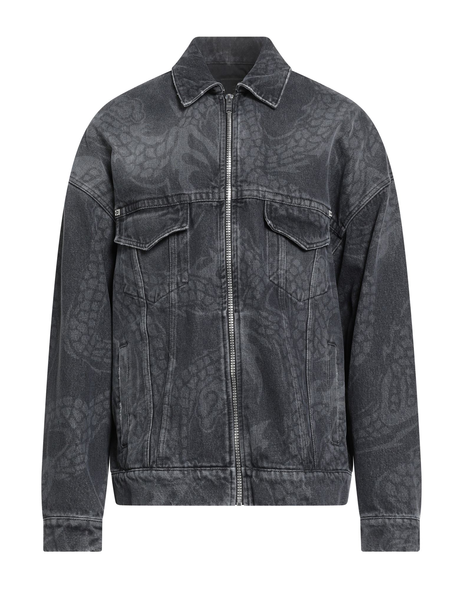GIVENCHY Jeansjacke/-mantel Herren Schwarz GIVENCHY Jeansjacke/-mantel Herren Schwarz von GIVENCHY