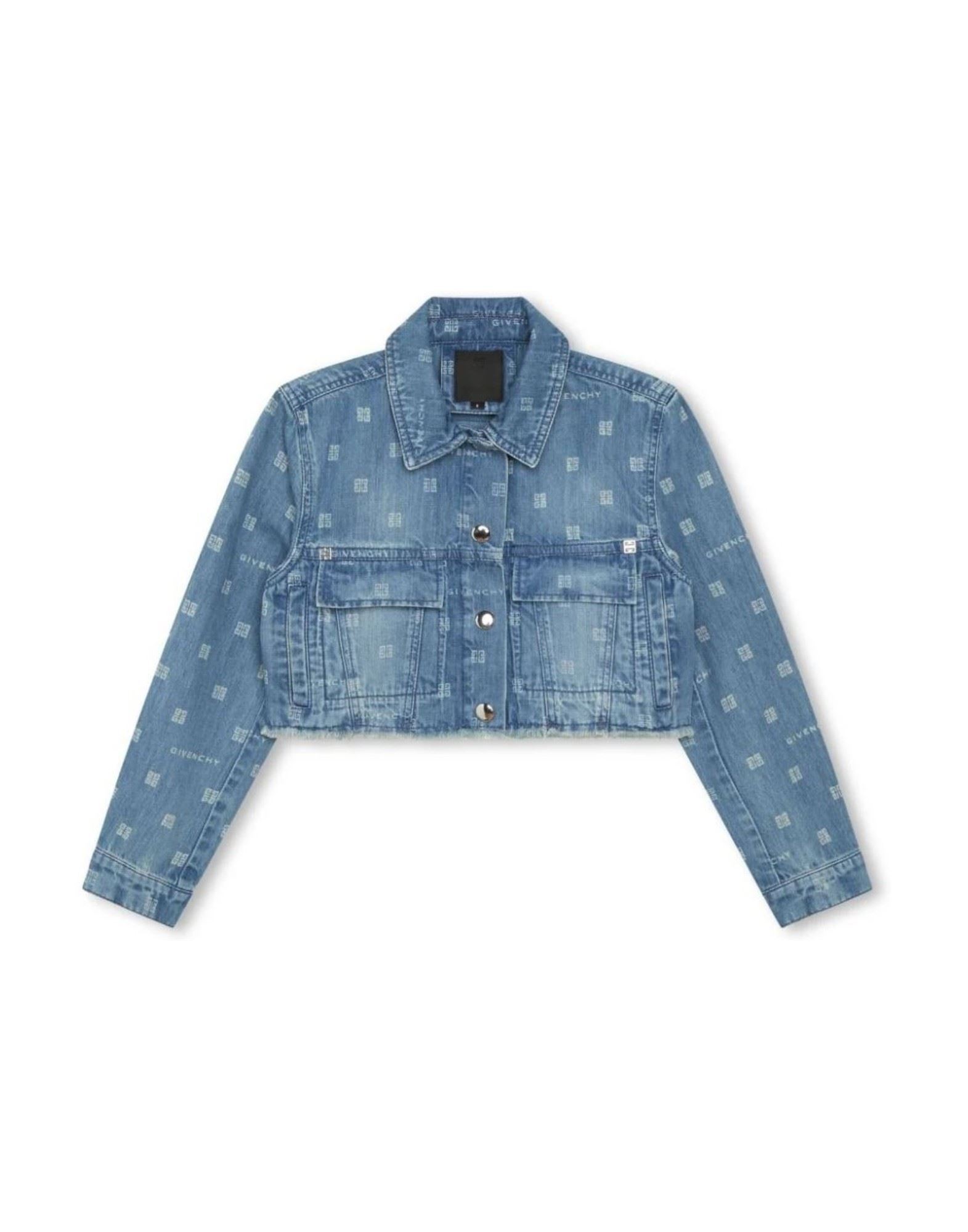 GIVENCHY Jeansjacke/-mantel Kinder Blau von GIVENCHY