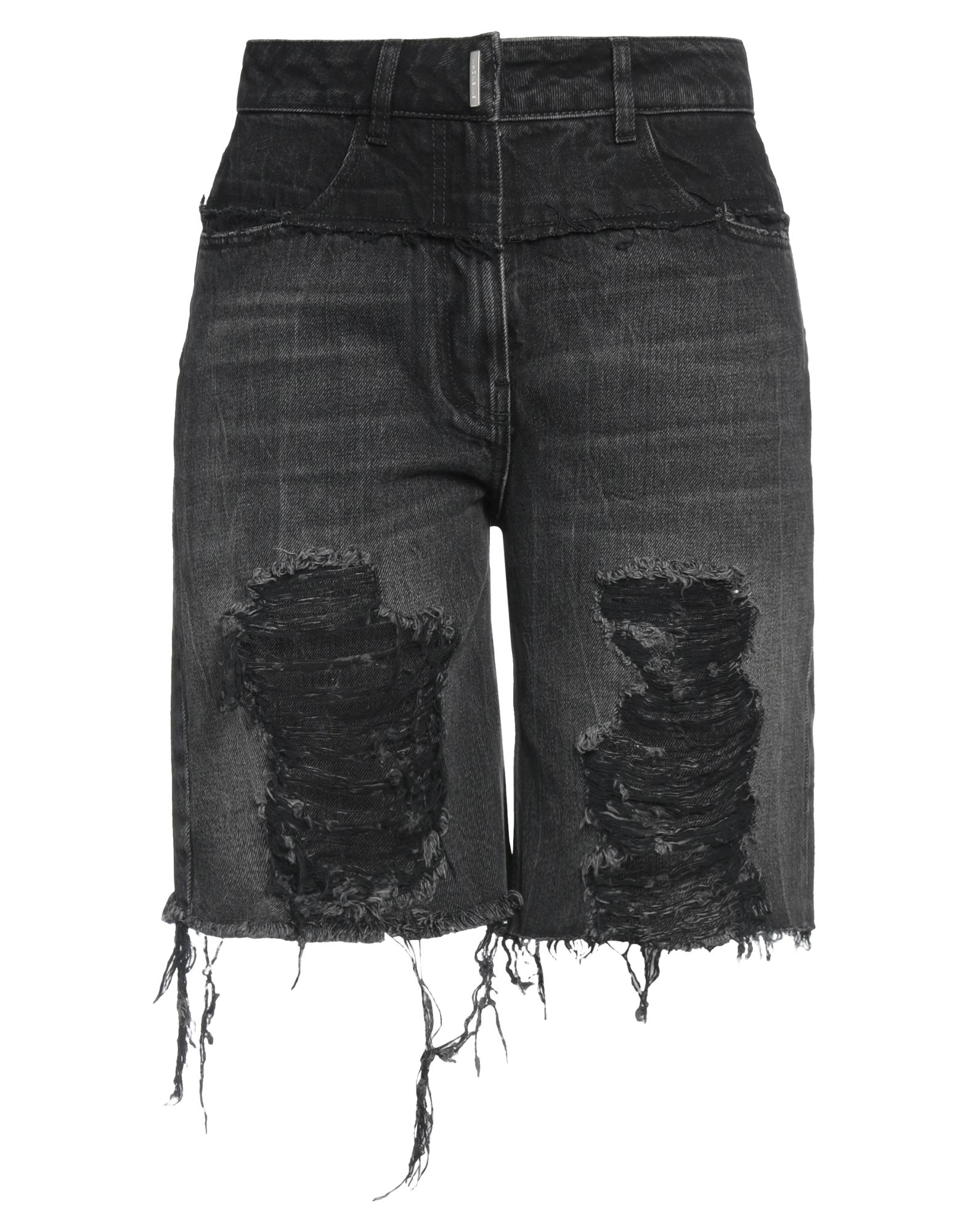 GIVENCHY Jeansshorts Damen Schwarz von GIVENCHY