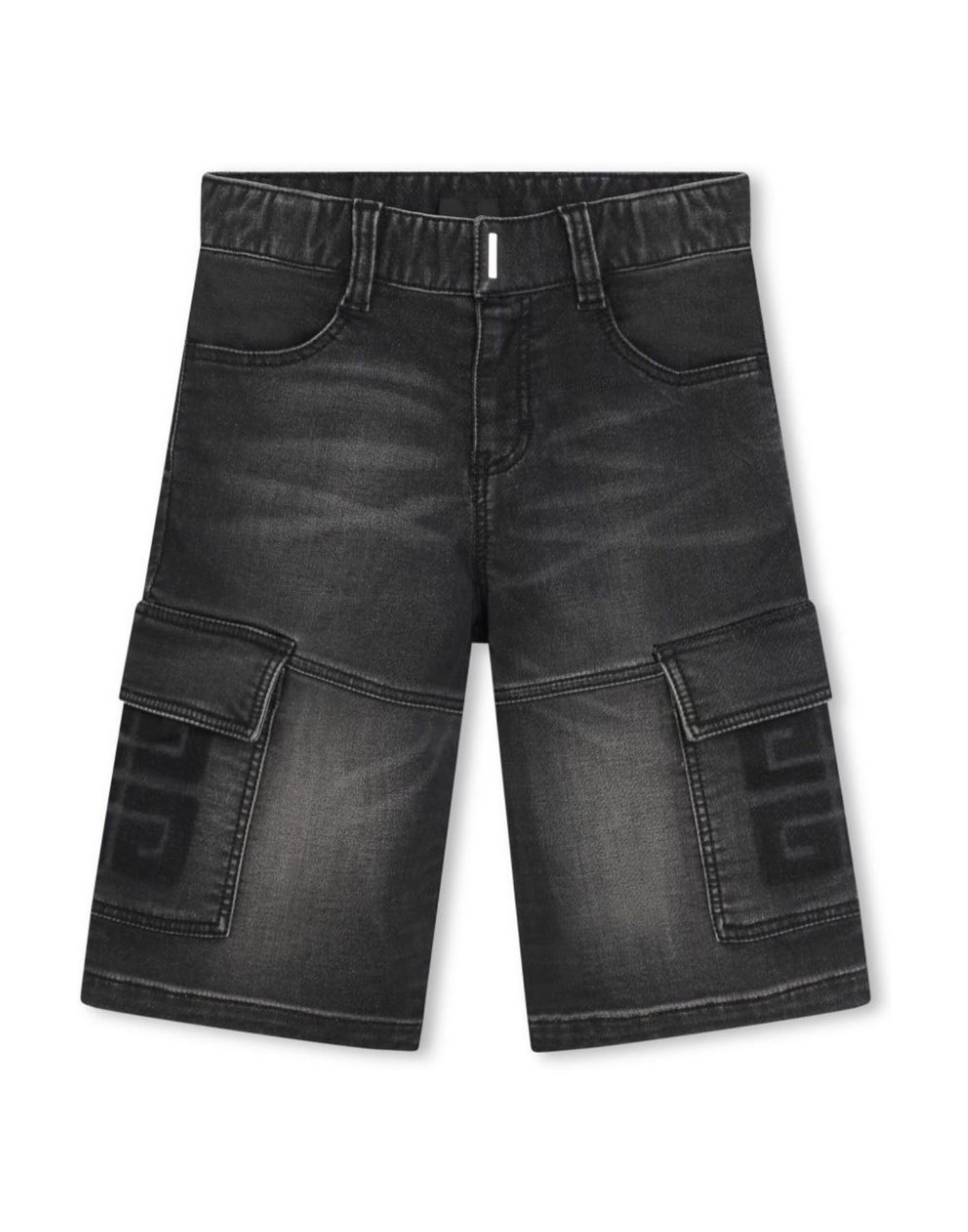 GIVENCHY Jeansshorts Kinder Schwarz von GIVENCHY