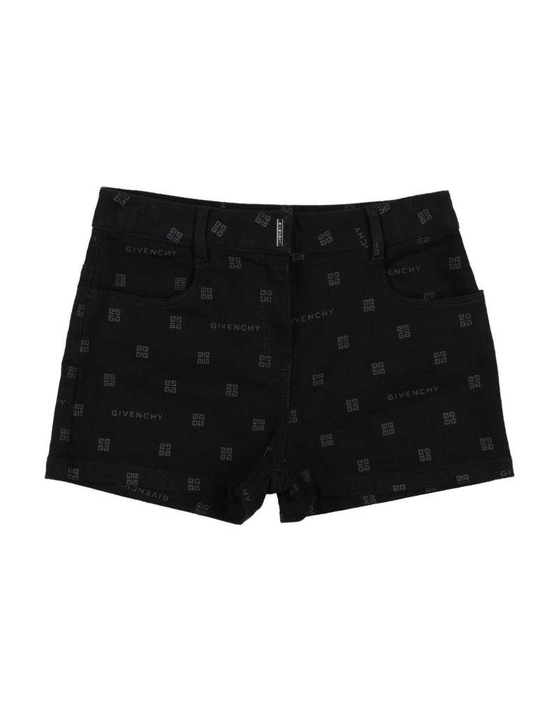 GIVENCHY Jeansshorts Kinder Schwarz von GIVENCHY