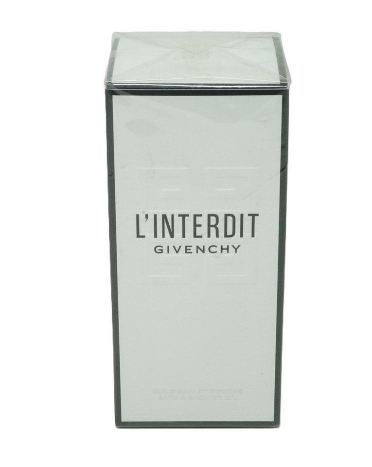 GIVENCHY Körperöl Givenchy L`Interdit Bath & Shower Oil 200ml von GIVENCHY