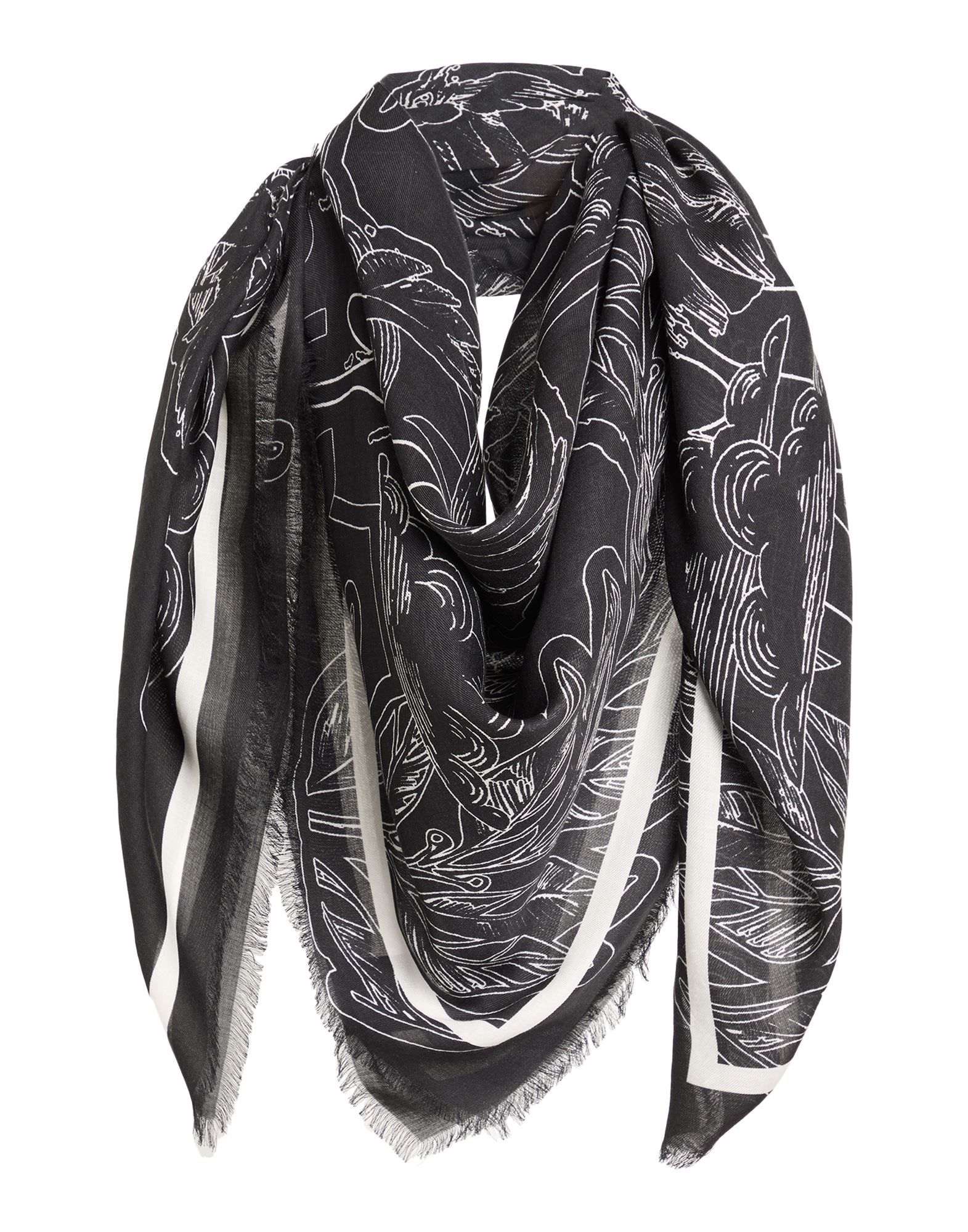 GIVENCHY Schal Herren Braungrau GIVENCHY Schal Herren Braungrau von GIVENCHY