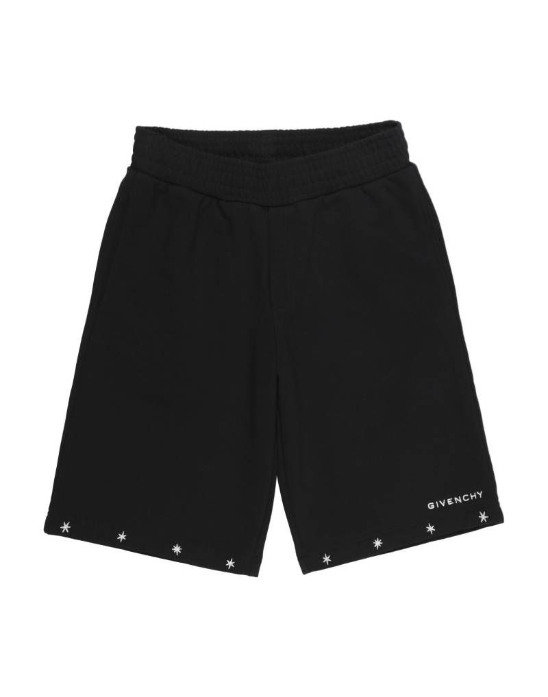GIVENCHY Shorts & Bermudashorts Kinder Schwarz GIVENCHY Shorts & Bermudashorts Kinder Schwarz von GIVENCHY