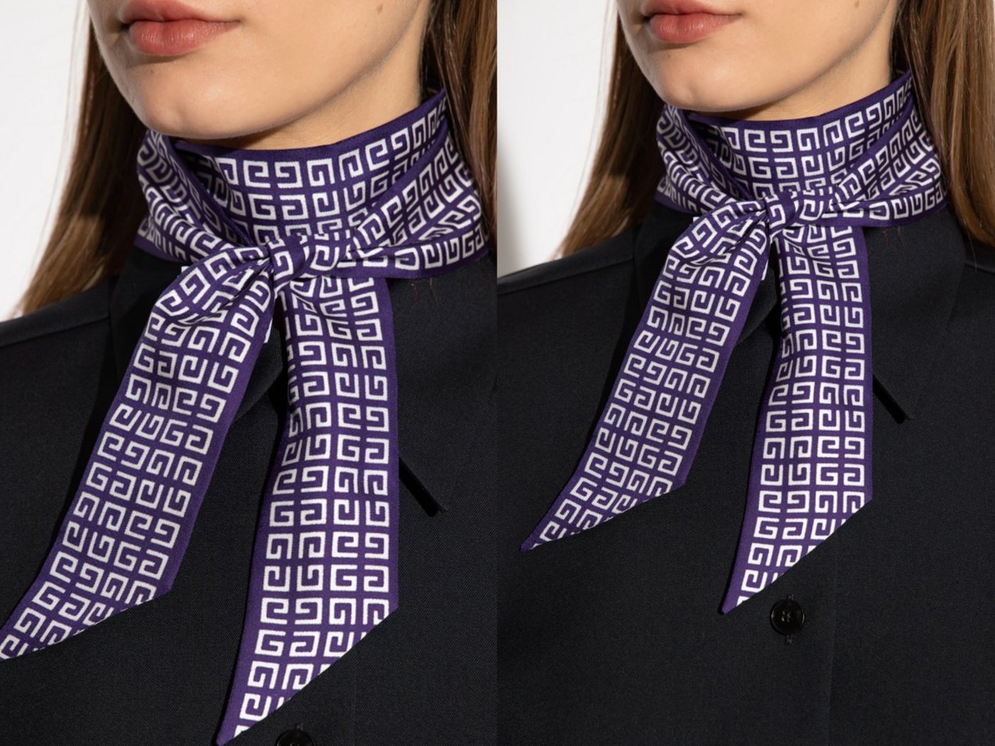 GIVENCHY Strickschal GIVENCHY Silk Twill Scarf Schal Mufflers Stola Tuch Neckerchief Halstu von GIVENCHY