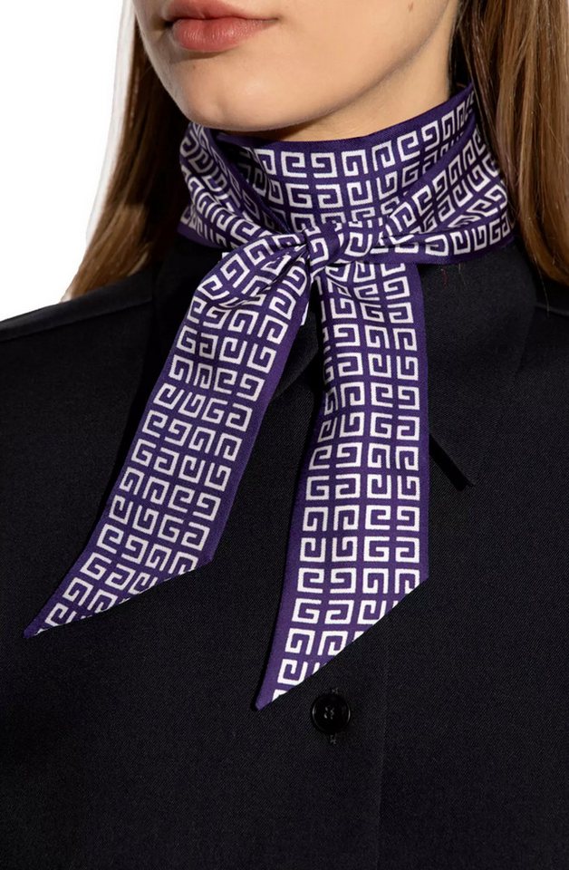GIVENCHY Seidentuch Halstuch Schal, kann Als Haarband, Krawatte, Armband verwendet werden von GIVENCHY