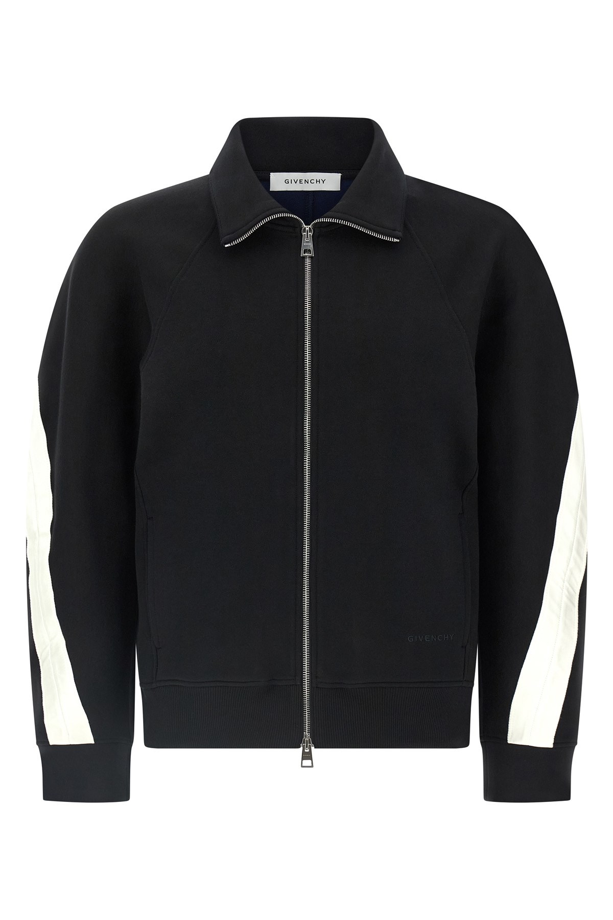 GIVENCHY Sweatshirt Mit Satineinsatz von GIVENCHY