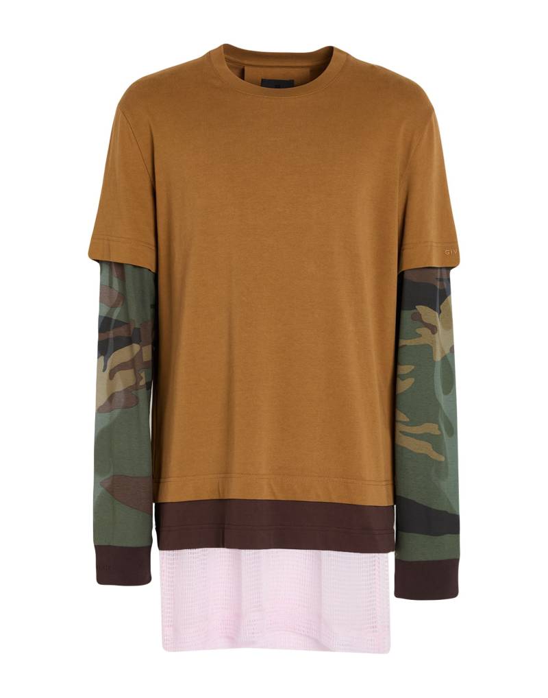 GIVENCHY T-shirts Herren Braun GIVENCHY T-shirts Herren Braun von GIVENCHY
