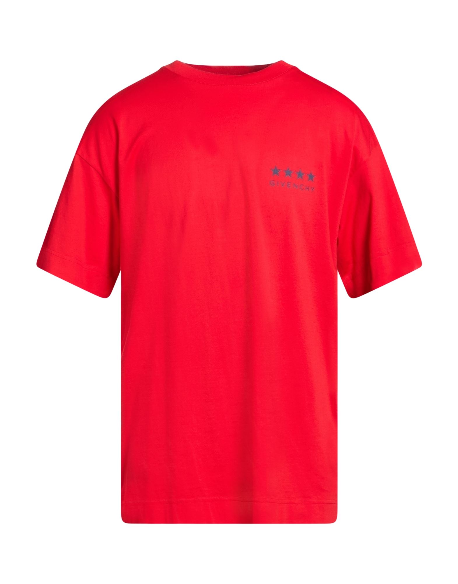 GIVENCHY T-shirts Herren Rot GIVENCHY T-shirts Herren Rot von GIVENCHY