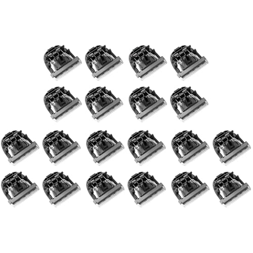 GIWFBQTR 20X Schwarzes Keramik Messer Haustier Hunde Haar Klingen Kopf für P2 P3 P6 P9 S1 ZP-295 ZP-293 4 von GIWFBQTR