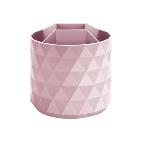 GIWFBQTR 360° Drehbarer Stifthalter mit Großem Fassungsvermögen, 5 Fächer Schreibwarenorganisator Make-Up-Pinsel Schulbüro Schreibwarenbedarf in Pink GIWFBQTR 360° Drehbarer Stifthalter mit Großem Fassungsvermögen, 5 Fächer Schreibwarenorganisator Make-Up-Pinsel Schulbüro Schreibwarenbedarf in Pink von GIWFBQTR