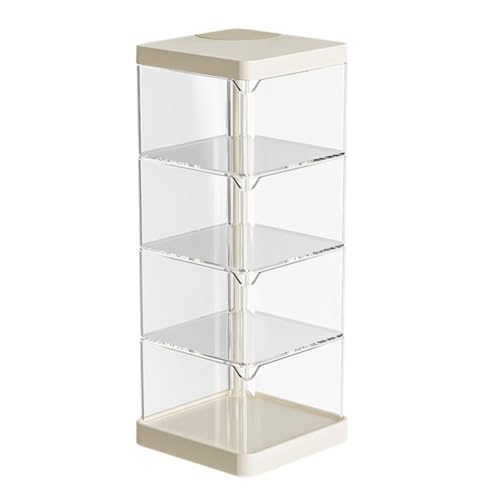 GIWFBQTR Aufbewahrungsbox für Den Schreibtisch, Stapelbare Schubladenboxen, Mehrere Fächer für Den Schreibtisch, Perfekte Schubladen Aus Kunststoff von GIWFBQTR