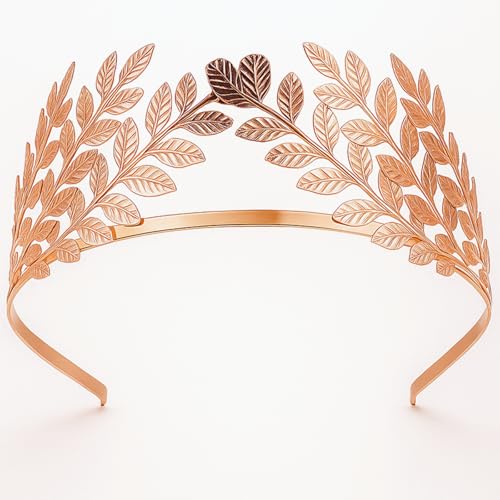 1 x griechische Göttin Stirnband, Haar-Accessoire, goldenes Olivenblatt, Braut-Kopfschmuck, Haarkrone für Frauen und Mädchen für Hochzeit, Festival, Fotoshooting 1 x griechische Göttin Stirnband, Haar-Accessoire, goldenes Olivenblatt, Braut-Kopfschmuck, Haarkrone für Frauen und Mädchen für Hochzeit, Festival, Fotoshooting von GIYAWA