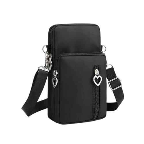 GIYXHU Damen Geldbörse Reisetasche Handytasche Wasserdichte Nylon Münzgeldbörse Riemen Umhängetasche Kleine Umhängetaschen von GIYXHU