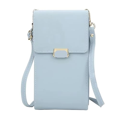 GIYXHU Einfarbig Kleine Handy Umhängetaschen for Frauen Multifunktionale Handtasche Frau(Color 2) von GIYXHU