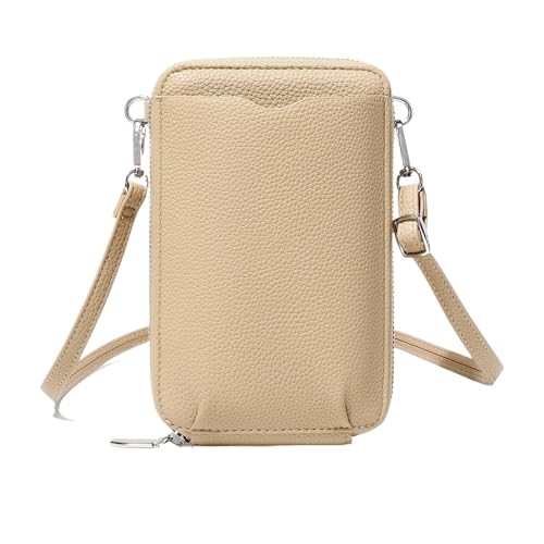 GIYXHU PU-Weichleder-Damenhandtasche, multifunktionale Handytasche, diagonaler Riemen, einzelne Schulter-Münzen-Geldbörse(Color 1) von GIYXHU