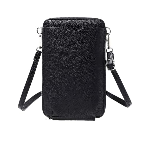 GIYXHU PU-Weichleder-Damenhandtasche, multifunktionale Handytasche, diagonaler Riemen, einzelne Schulter-Münzen-Geldbörse(Color 2) von GIYXHU