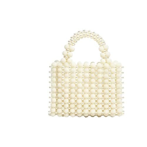 GIYXHU Perle Tasche Tragbare Perlentaschen for Frauen, elegante handgefertigte Perlenabendtaschen, Perlengeldbörse, Abendessentasche for Partys GIYXHU Perle Tasche Tragbare Perlentaschen for Frauen, elegante handgefertigte Perlenabendtaschen, Perlengeldbörse, Abendessentasche for Partys von GIYXHU