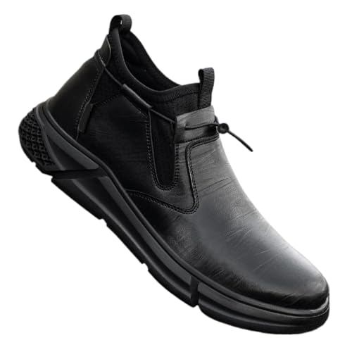 Waterproof Safety Shoes Men Work Steel Toe Caps Male Indestructible Security Boots Protective Puncture-Proof(45) von GIYXHU