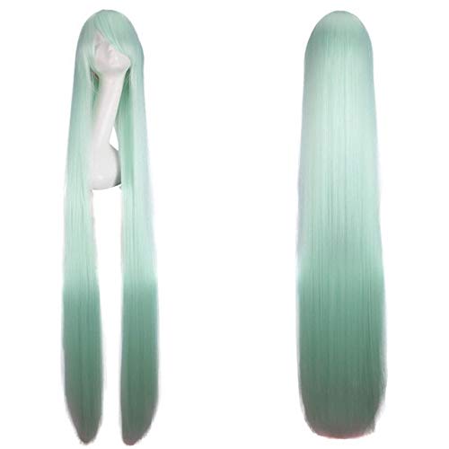 150CM 60''Long Straight Cosplay Perücke 20 Farben Blond Blau Rosa Silber Perücke Synthetisches Haar Frauen Cosplay Party Common 150 cm Perücken Common Long Straight 04 von GJBXP