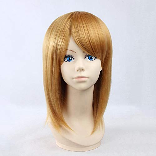 Angriff auf Titan Shingeki Nein Kyojin Ral Petra Rall Cosplay Perücke Blondes hitzebeständiges Haar Anime Party Perücken + Perückenmütze von GJBXP