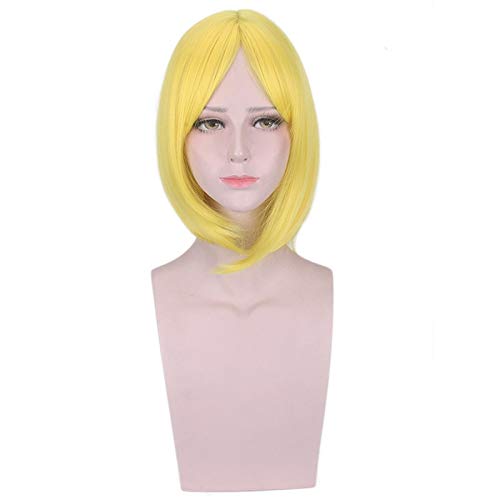 Anime Land der glänzenden gelben Diamant kurze Perücke Cosplay Kostüm Houseki no Kuni Hitzebeständiges Kunsthaar Männer Frauen Perücken Anime Land der glänzenden gelben Diamant kurze Perücke Cosplay Kostüm Houseki no Kuni Hitzebeständiges Kunsthaar Männer Frauen Perücken von GJBXP