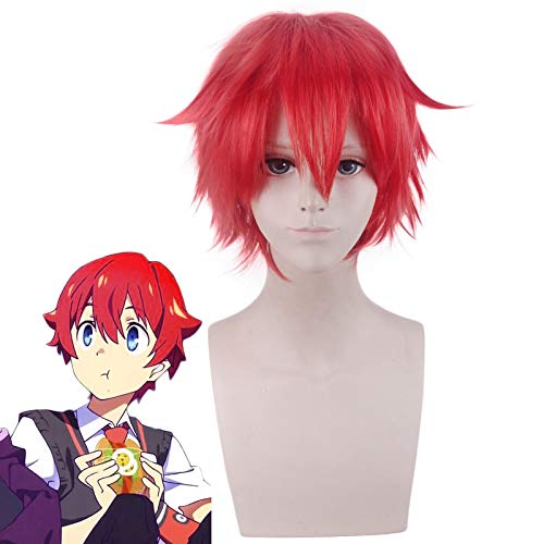 Anime SSSS.GRIDMAN Hibiki Yuta Rote kurze Perücke Cosplay Kostüm Männer Frauen Hitzebeständige synthetische Haarperücken Anime SSSS.GRIDMAN Hibiki Yuta Rote kurze Perücke Cosplay Kostüm Männer Frauen Hitzebeständige synthetische Haarperücken von GJBXP