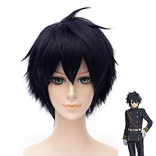 Anime Seraph des Endes Yuichiro Hyakuya Perücke Cosplay Kostüm Männer Frauen Kurzes Kunsthaar Halloween Party Perücken Anime Seraph des Endes Yuichiro Hyakuya Perücke Cosplay Kostüm Männer Frauen Kurzes Kunsthaar Halloween Party Perücken von GJBXP