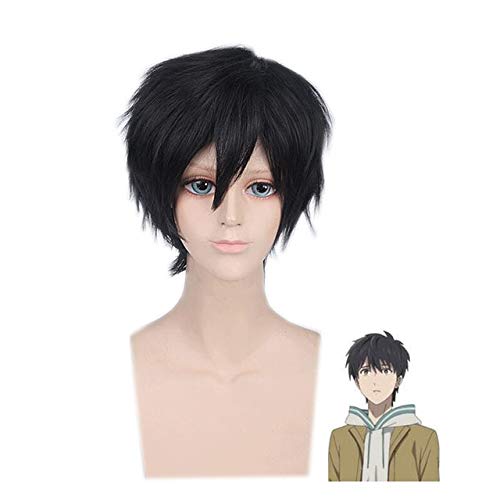 Anime erfundene Inferenz Sakuragawa Kurou Cosplay Perücke Party Universal Schwarz Kurzes synthetisches Haar Männer Perücke erfundene Inferenz Perücke PL-002-7 Anime erfundene Inferenz Sakuragawa Kurou Cosplay Perücke Party Universal Schwarz Kurzes synthetisches Haar Männer Perücke erfundene Inferenz Perücke PL-002-7 von GJBXP