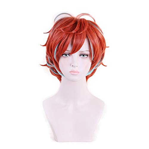 Division Rap Battle HypnosisMIC Doppo Kannonzaka Kurze Perücke Cosplay Kostüm Hitzebeständiges Kunsthaar Männer Frauen Frauen Cosplay Perücken von GJBXP
