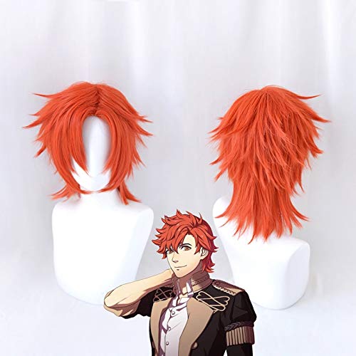 Feuer Emblem Drei Häuser Sylvain Jose Gautier Rote Kurze Perücke Cosplay Kostüm Hitzebeständiges Kunsthaar Männer Party Perücken Feuer Emblem Drei Häuser Sylvain Jose Gautier Rote Kurze Perücke Cosplay Kostüm Hitzebeständiges Kunsthaar Männer Party Perücken von GJBXP
