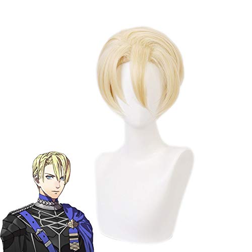 Feuer Emblem ThreeHouses Dimitri Alexandre Bladud Kurze Perücke Cosplay Kostüm Hitzebeständige Kunsthaar Männer Perücken Feuer Emblem ThreeHouses Dimitri Alexandre Bladud Kurze Perücke Cosplay Kostüm Hitzebeständige Kunsthaar Männer Perücken von GJBXP