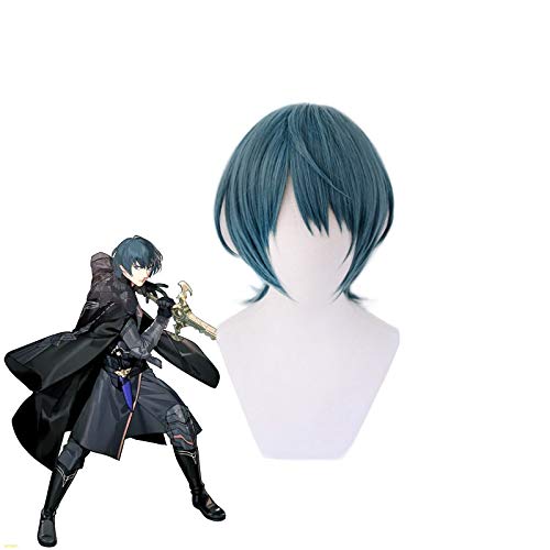 Feuer Emblem ThreeHouses Männlich Byleth Beleth Blau Kurze Perücke Cosplay Kostüm Hitzebeständiges Kunsthaar Männer Perücken Feuer Emblem ThreeHouses Männlich Byleth Beleth Blau Kurze Perücke Cosplay Kostüm Hitzebeständiges Kunsthaar Männer Perücken von GJBXP