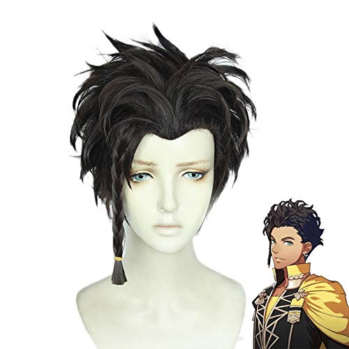 Feuer Emblem: Drei Häuser Claude von Regan Perücke Cosplay Kostüm Hitzebeständiges Kunsthaar Männer Frauen Party Perücken Feuer Emblem: Drei Häuser Claude von Regan Perücke Cosplay Kostüm Hitzebeständiges Kunsthaar Männer Frauen Party Perücken von GJBXP